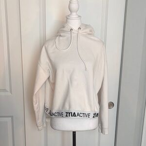 ZYIA Active Women's Cream Hoodie